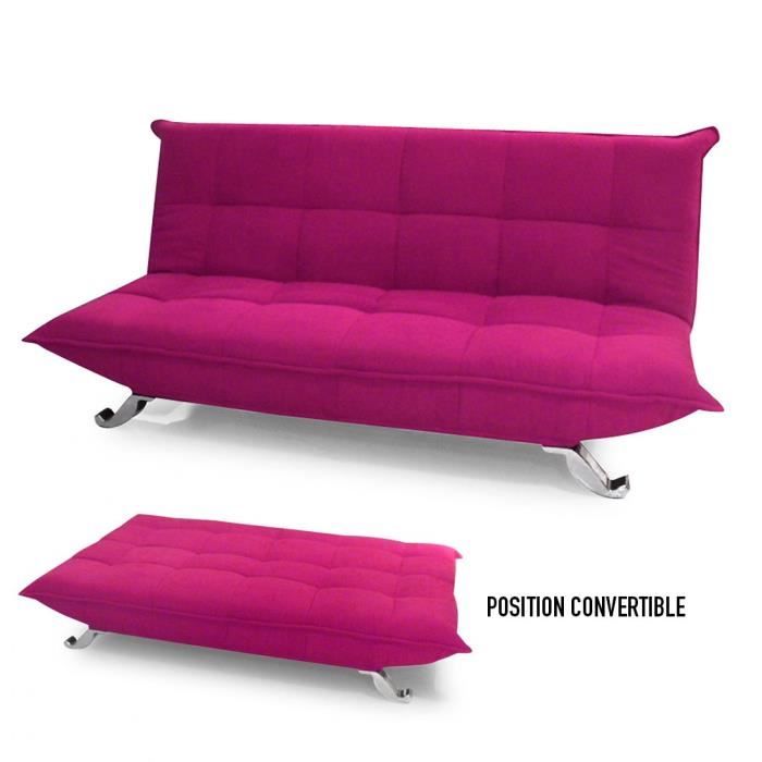 Clic Clac Canape Convertible Harry Rose Achat Vente Canape Sofa Divan Soldes Cdiscount