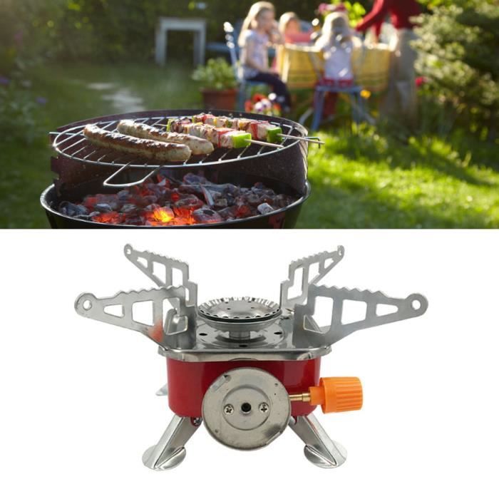 Camp Bistro Réchaud à Gaz, Réchaud De Camping, Puissance , Réchaud Extérieur Compact, Avec