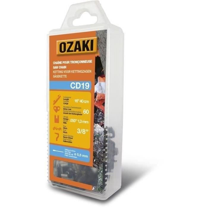 Chaîne de tronçonneuse OZAKI sous coque semi carrée: