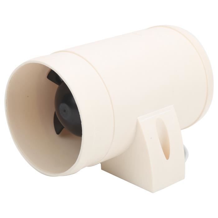 Ventilateur En Ligne 3 Pouces 12V – Extracteur Silencieux Marine & RV – 130 CFM – Idéal Yacht, Caravane, Camping-Car