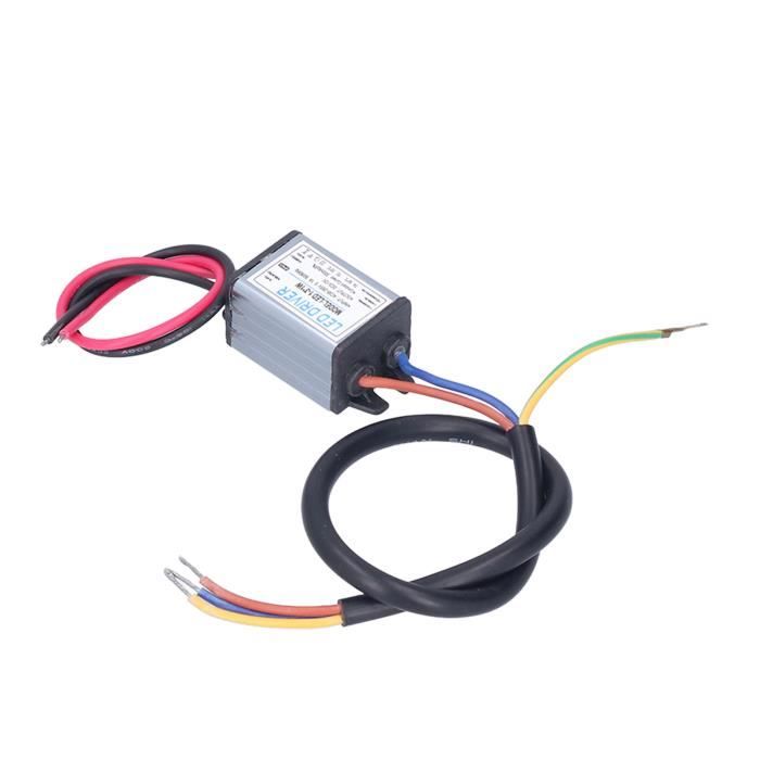 Transformateur LED 12V - Alimentation électronique 3W à 50W - Compact Et économe En énergie