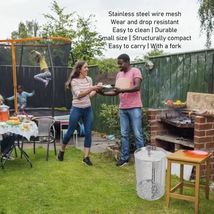 CHIPS PANIER MÉTALLIQUE Fries Français Panier Acier Inoxydable Passoire