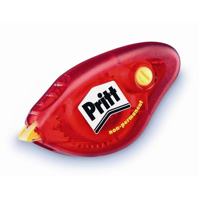 Pritt Colla Roller Compact Rimovibile – 8.4 Mm X 8.5 M – Senza Solventi – Per Carta E Foto