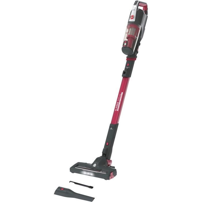 Hoover HF522LHM Aspirateur Balai sans fil, Puissant 22V, Grande autonomie 40 min, Rangement Compact, Ultra Leger, Eclairage LED