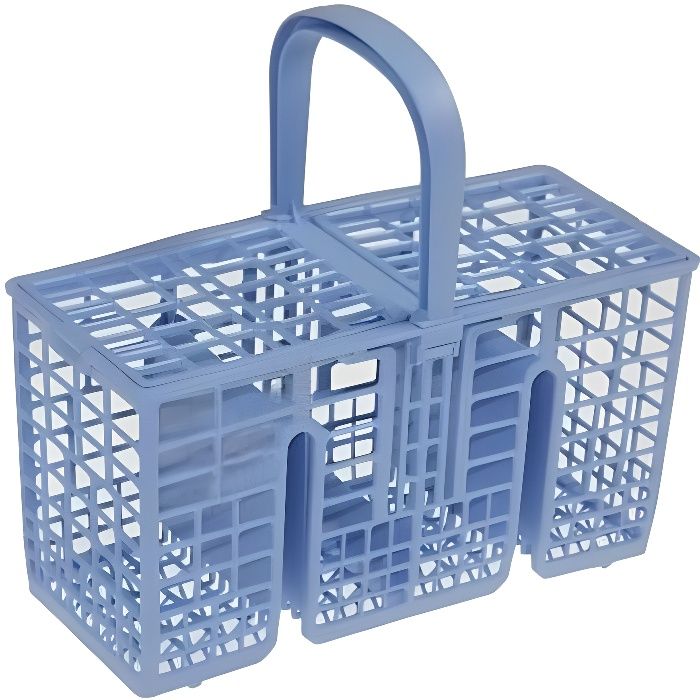 Panier à couverts bleu - INDESIT - 488000307254 - Conçu pour lave-vaisselle - 45 cm