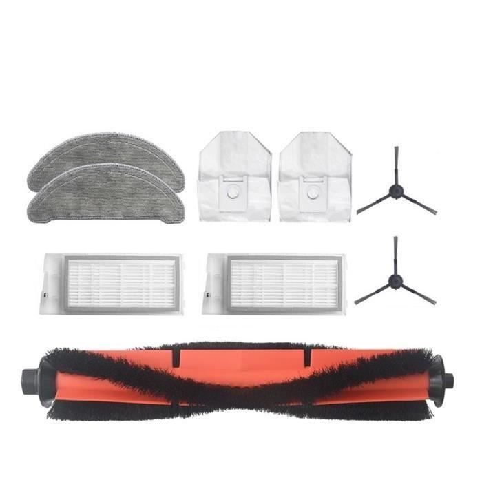 Kit Accessoires Pour Aspirateur P50 PRO ULTRA – Brosse Anti-nœuds, Filtres HEPA, Sacs Poussière – Compatible Mova – Nettoyage Facile Poils D’animaux