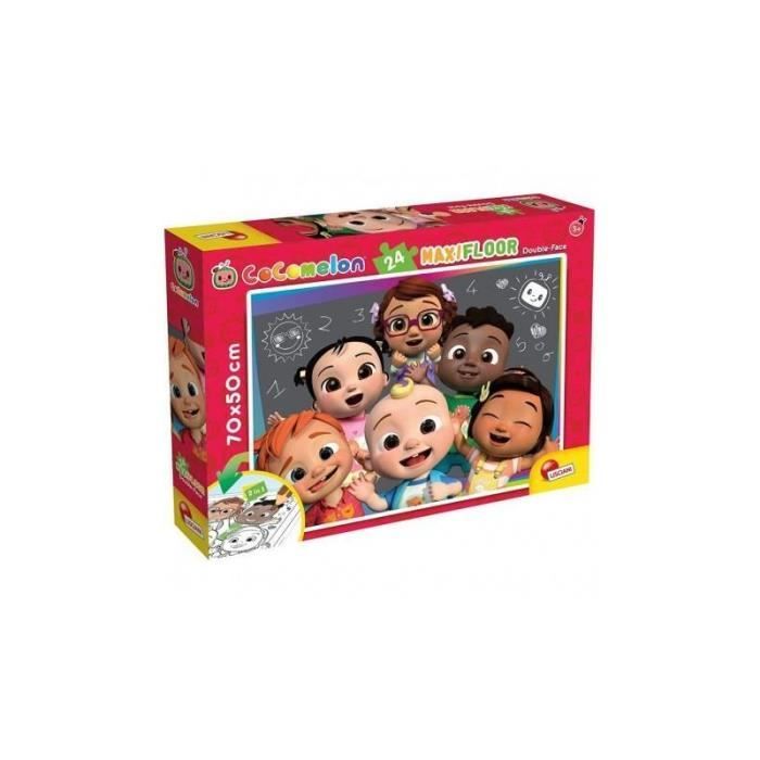 Puzzle Cocomelon Double Face 35 pièces - Lisciani Giochi - Dessins ...