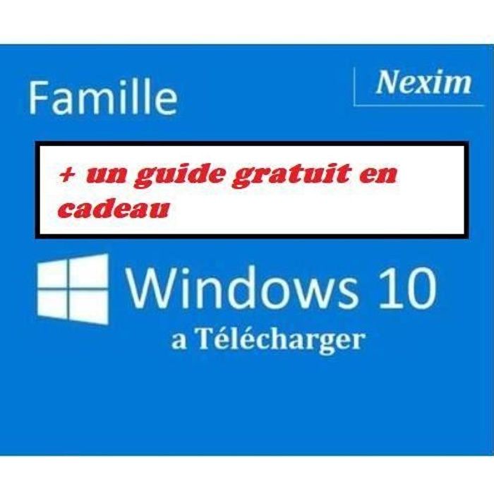 Windows 10 Home – 32/64-bit – A Télécharger + cadeau by DestockPro