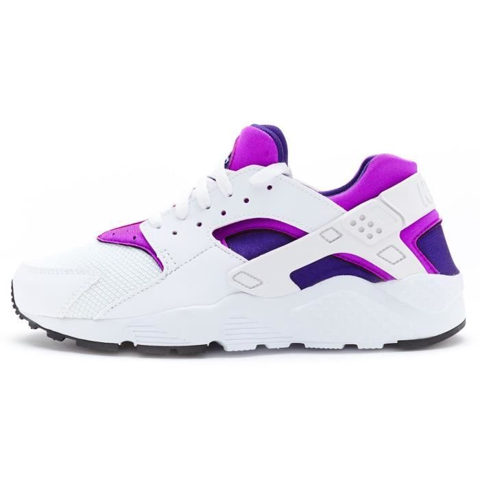 huarache violet blanc
