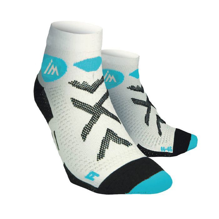 Chaussettes Trail Fast Bleu X1p - Chaussettes Impulse Outdoor IMPULSE OUTDOOR IM Chaussettes de sport 44-46