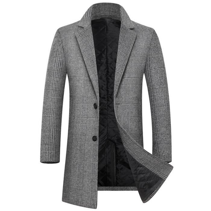 Manteau pied de poule homme sales