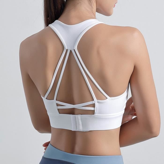 Brassiere blanche sport new arrivals