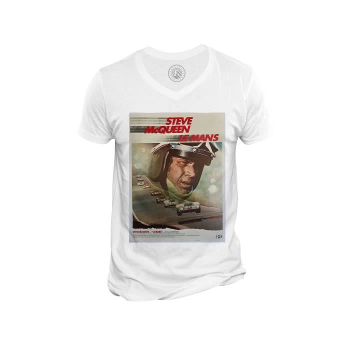 Tee shirt clearance homme steve mcqueen