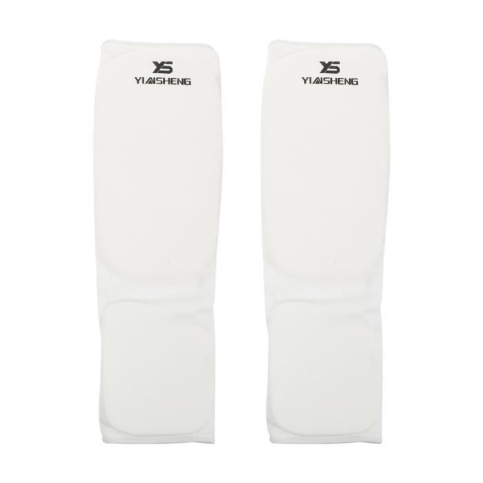 1 paire Karaté de plein air Shin Pads Taekwondo Guards Chaussette avec