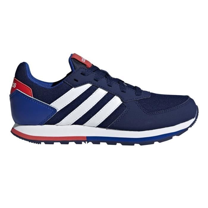 Chaussures de running ADIDAS 8K K Bleu marine Mixte/Enfant Bleu