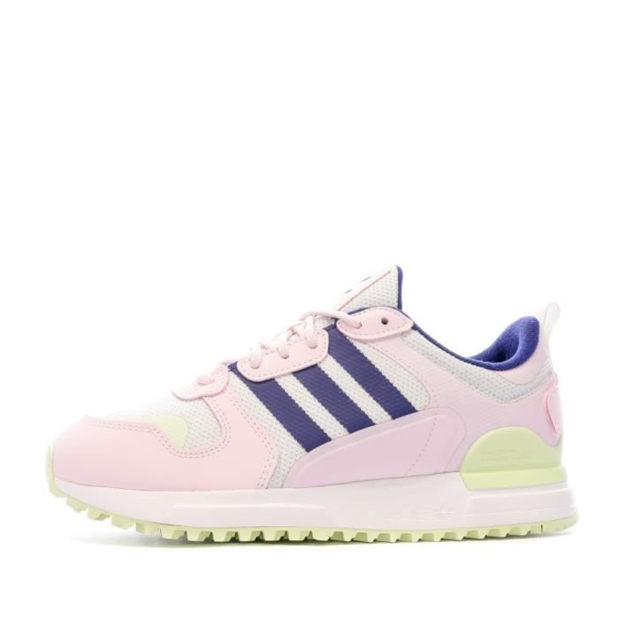 Baskets Rose Femme Adidas Zx 700 Hd Pink Cdiscount Chaussures