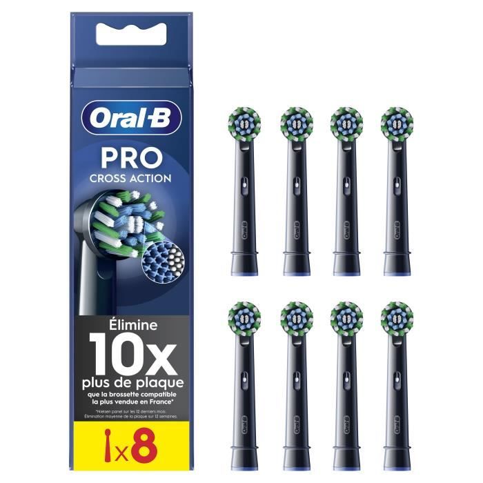 Brossette Dentaire Cross Action X8 X filaments Oral B Le Lot De 8 Brossettes - vue 6