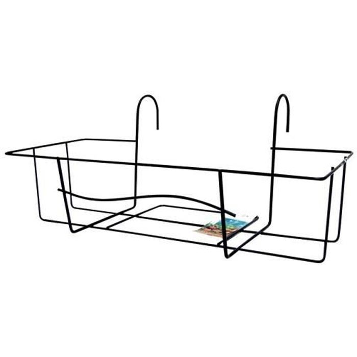 Support jardinière Wave balcon 67x22 cm Cdiscount Jardin