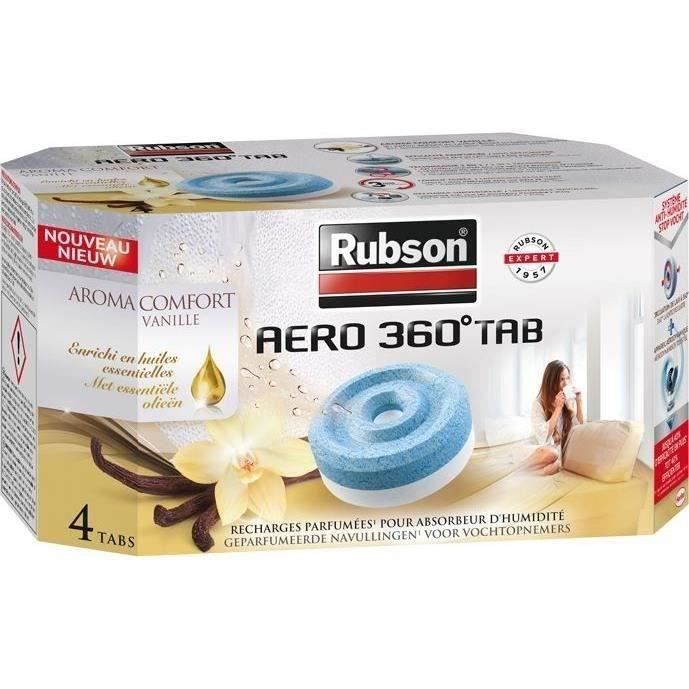Recharge absorbeur Aéro 360 aroma confort vanille x4