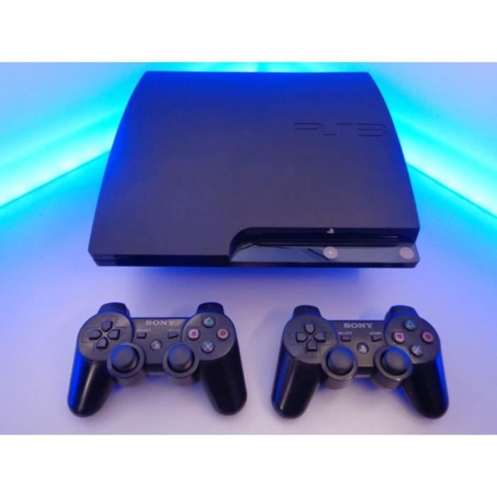 Console Salon - Sony - PS3 Slim - 500 Go - Noir
