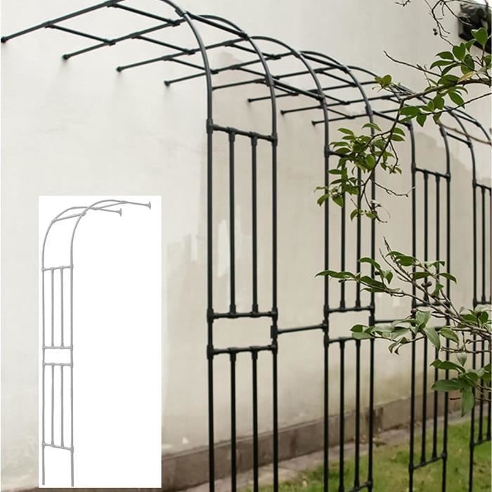 Arche De Jardin Résistant 240x140x38cm Pour Plantes Grimpantes Mariage - Jardin