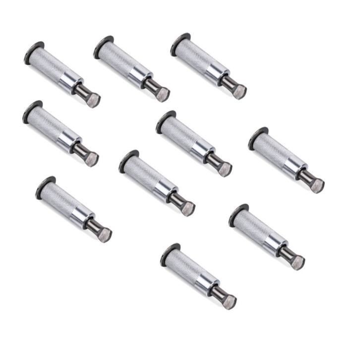 Piton douille rétractable inox - X10