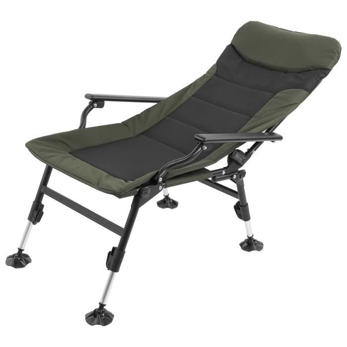 BESPORTBLE Chaise De Pêche Pliable, Chaise De Camping, Chaise De Terrasse, Chaise De Pelouse, Chaise De Pêche, Chaise De Plage Robuste