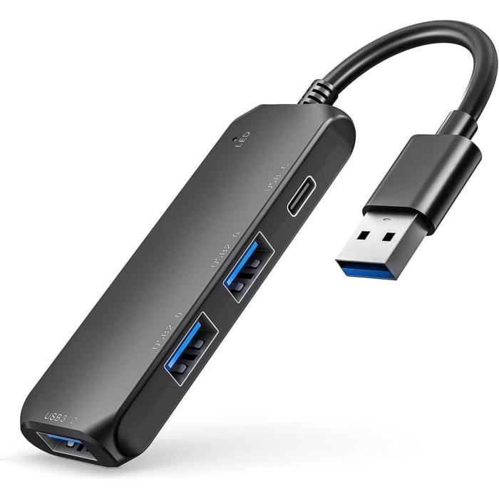 Carte PCIe USB 3.0 à 4 Ports Avec 4 Canaux 5Gbps