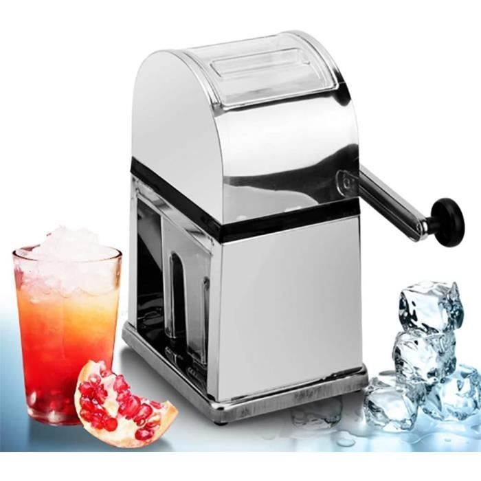 Broyeur à Glace Manuel SUUEX - Neuf Dans Sa Boîte - Pour Cocktails, Glaces Pilées - Acier