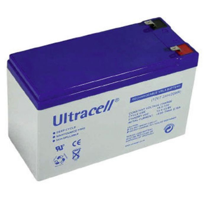 Ultracell UL5-12 Batterie au plomb étanche 12V 5AH 5000mAh 90x70x107mm 