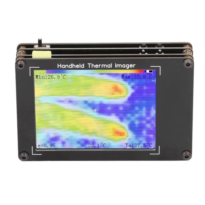 XUY Imagerie Thermique Infrarouge Écran LCD Numérique 2,4 Pouces