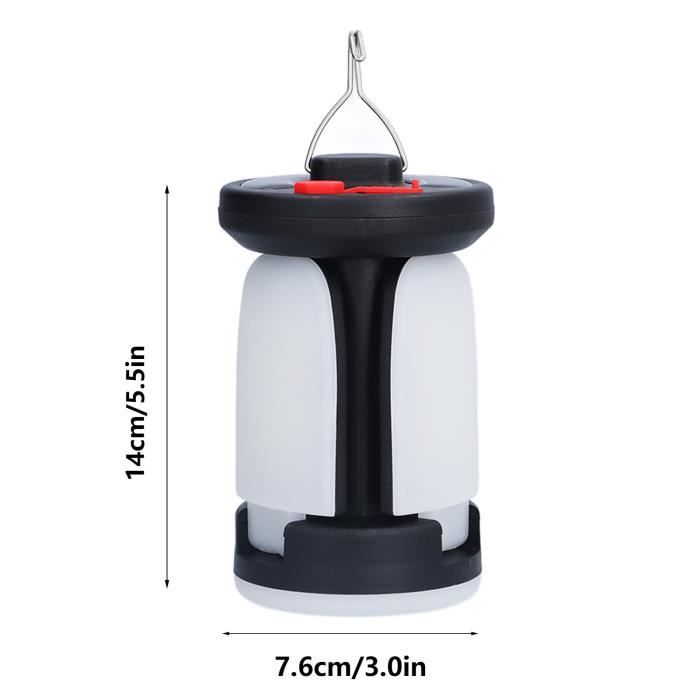 Lampe solaire pliante led lumière de camping portable lampe télescopique en caoutchouc souple 3 modes lanterne de tente de camping rechargeable étanche de 2025 ? $23.99