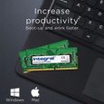 Integral 32GO kit (2x16GO) DDR4 RAM 3200MHz SODIMM Memoire pour Ordinateur Portable / Notebook PC4-25600-1