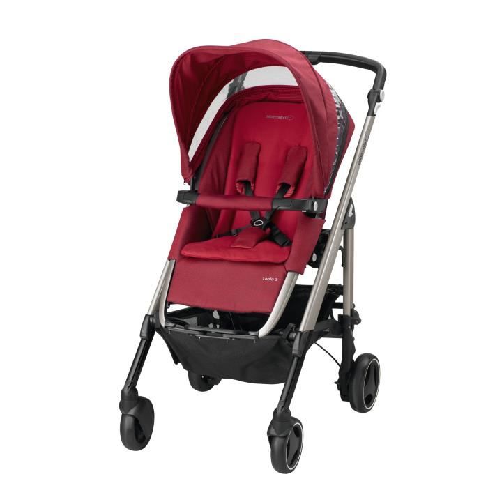 BEBE CONFORT Poussette Combinee Trio Loola Excel Robin Red 2016 Cdiscount Puericulture Eveil bebe