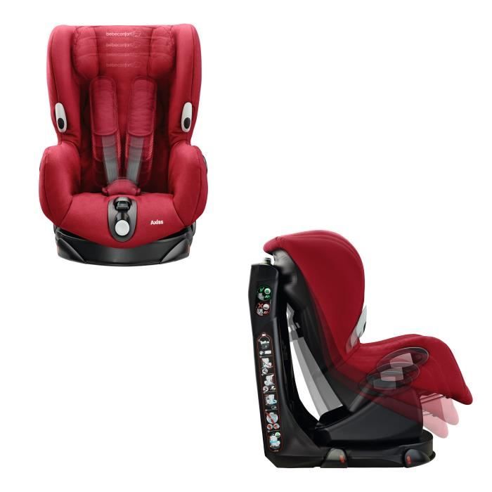Siege auto top bebe confort rouge