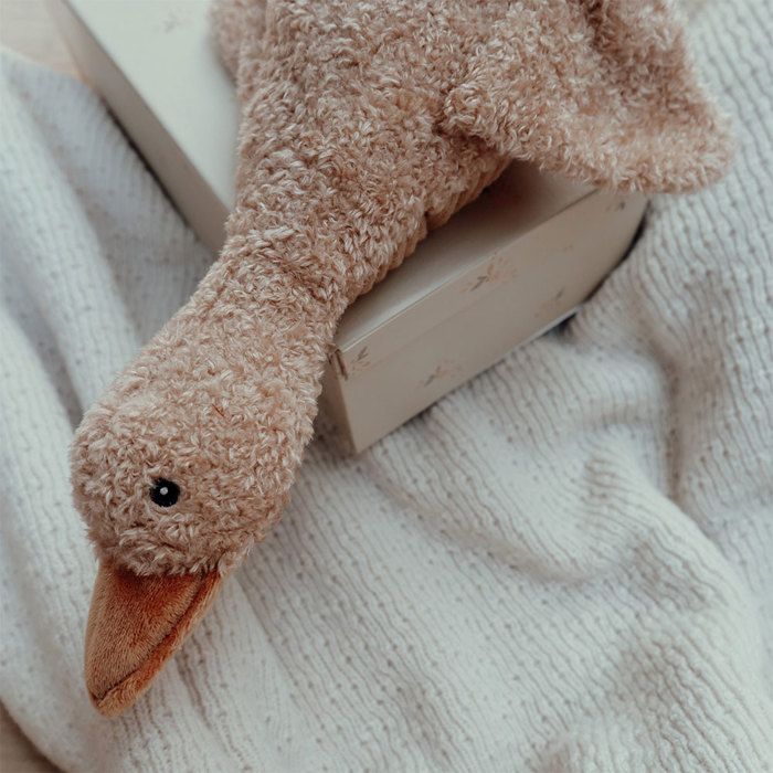 Veilleuse Rechargeable Liva L'oie Beige - Flow Amsterdam - Lumière Douce, Design Mignon, Sans Fil - Pour Chambre D'enfant Ou Déco D'ambiance - 1
