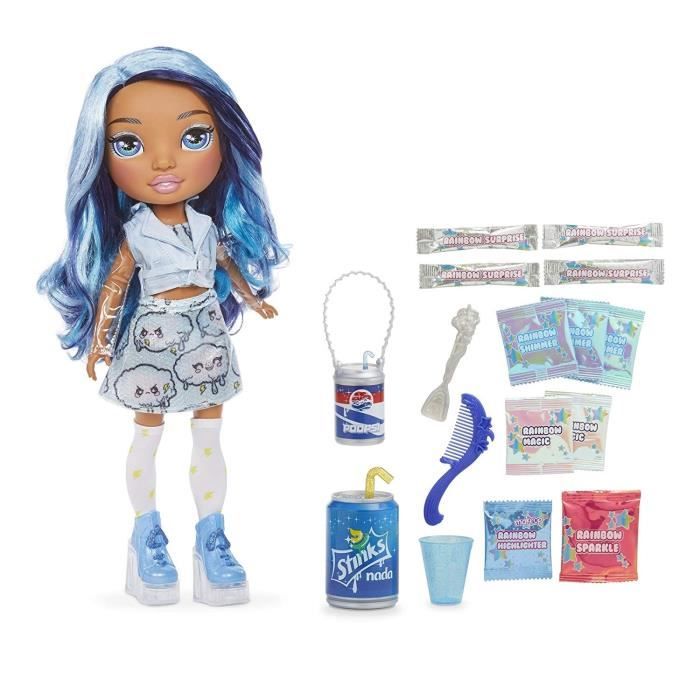 Poup e Poopsie Rainbow Girls Amethyst Rae ou Blue Skye Cdiscount