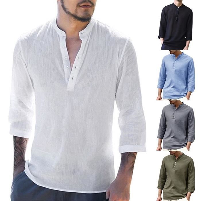 Chemise t shirt clearance homme