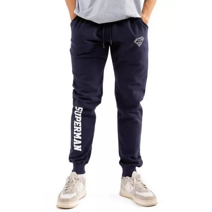 Pantalon de jogging Superman Homme Bleu marine Logo