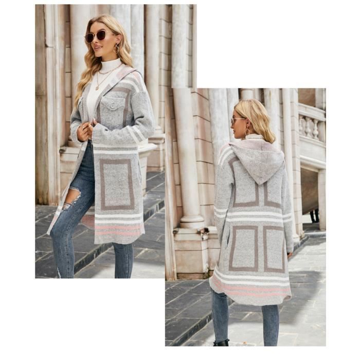 Sweat à Capuche Femme Oversize - Tendance Y2K, Manches Longues, Coupe Ample | Idéal Pour Tenue Décontractée, Randonnée, Loungewear