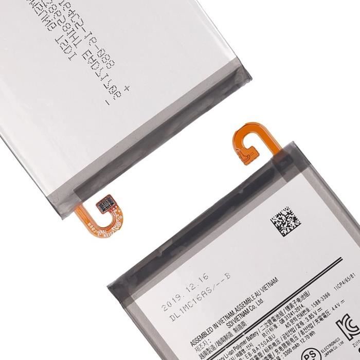 Batterie De Rechange 3200 MAh Pour Samsung Galaxy A10/A7(2018)/M10 - Modèles SM-A105F Etc.