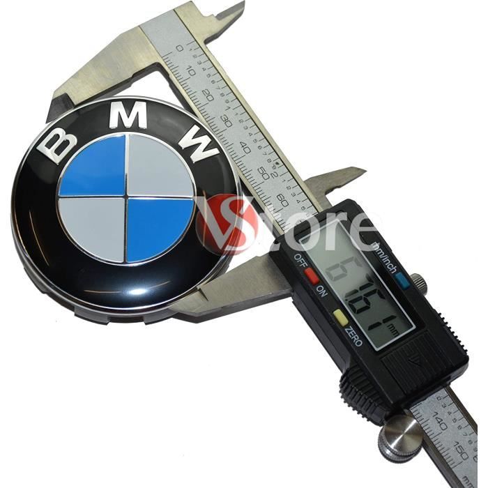 XT18113-4 X CENTRE DE ROUES CACHE MOYEU BMW CLASSIQUE LOGO BLEU DIAMETRE  56mm - Cdiscount Auto