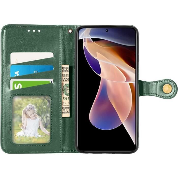 Housse pour Xiaomi Redmi Note 12 Pro Plus 5g Portefeuille en cuir Folio  Couverture de fermeture magnétique avec fente pour carte compatible avec  Xiaomi Redmi Note 12 Pro Plus 5g