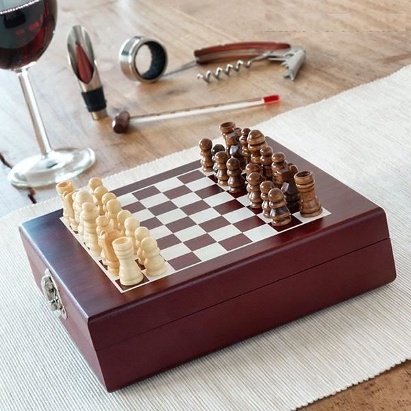 Coffret Accessoires Sommelier LE RÂTELIER À OUTILS DU VIN, Set De 5 Pc  L Atelier Du Vin