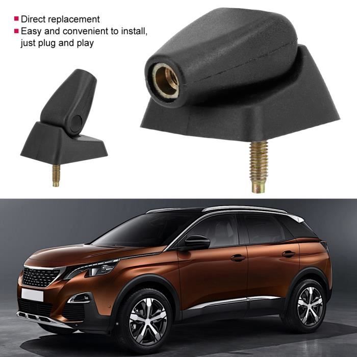 Base D'antenne Voiture Pour Peugeot/Citroën 106 206 306 C1 C2 C3 C4 - Remplacement Plastique ABS/aluminium