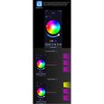 50W Projecteur LED RGB WiFi Intelligent, Projecteur Couleur Exterieur IP66 Etanche, Spot LED Multicolore Sync  Compatible avec Alexa-3