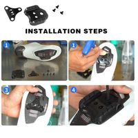 Pédales VTT BUCKLOS Double Usage SPD/Plate – Axe 9/16 – Alu – Shimano Compatible