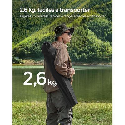 Tabouret Pliable ZJchao – Chaise De Pêche Avec Sac De Rangement, Acier Et Oxford, Pratique Pour Camping