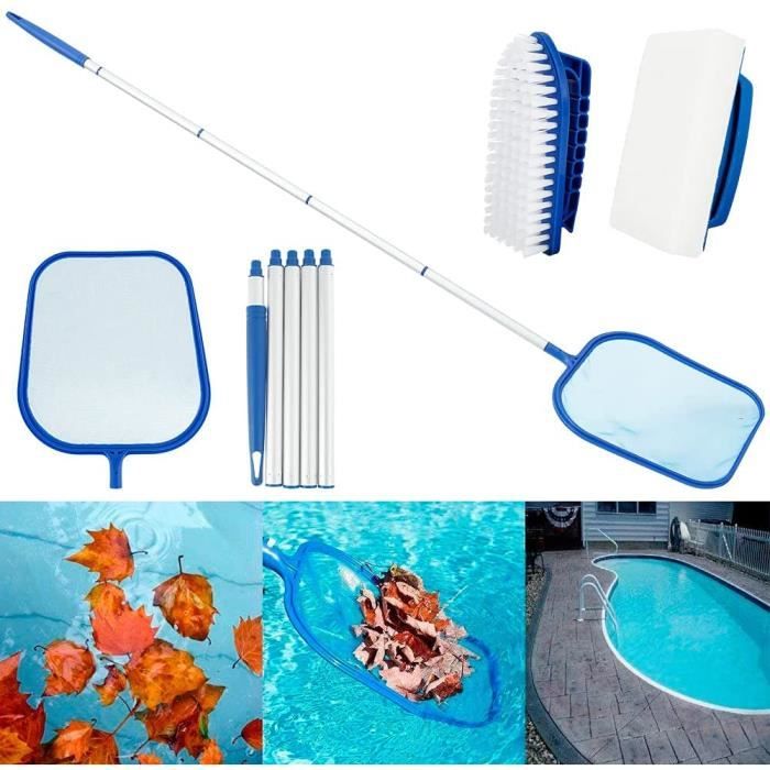 Outils de nettoyage de piscine, filets de pêche en eau peu
