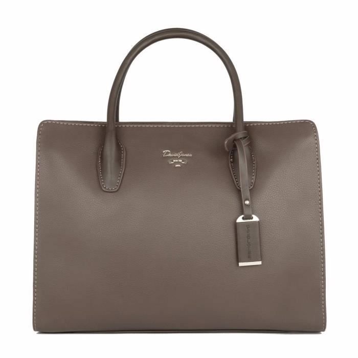 David Jones Grand Sac Marron David Jones Grand Sac à Main Femme